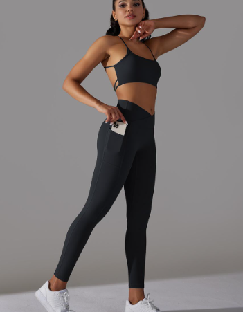 Modern Comfort Fitness Top and Legging Set (One Set)