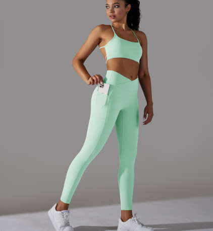 Modern Comfort Fitness Top and Legging Set (One Set)