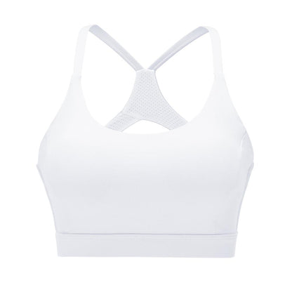 Women's Yoga Sports Bra with Cross Back Design